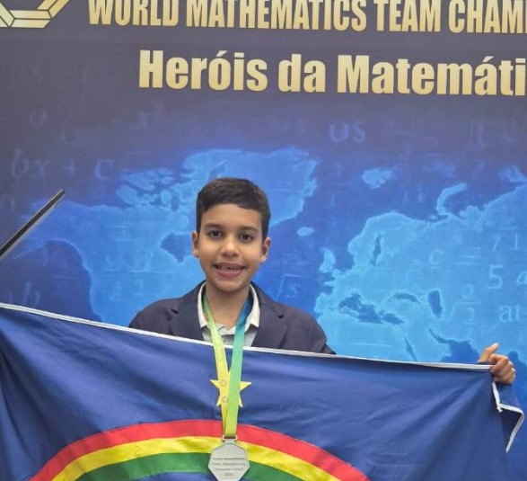 Pernambucano de 11 anos premiado pela Nasa conquista novo título e já soma mais de 40 medalhas